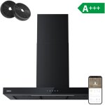 Ciarra - hotte aspirante tactile et wi - fi connect 650m3 / h 4 vitesses booster 59db cd9102b