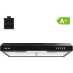 Ciarra ? hotte casquette 60 cm a + 3 vitesses 220 m� / h ? faible consommation 10 kwh / an ? silencieuse ...