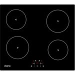 Ciarra plaque  induction 6000w 4 foyers scurit enfants rglage de puissance minuterie 99 minutes 59cm ...