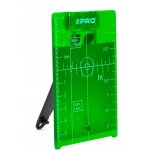 Cible lt - g105 avec support et aimant pour lasers verts - 100 - 38 - 126