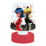 Veilleuse poussoir multicolore miraculous ladybug - 11. 5 cm