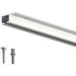 Cimaise plafond top rail 200 cm + vis et chevilles - cimaise tableau pour plafond artiteq aluminium anodis� ...