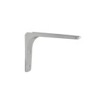 Cime - console �querre moderne acier et �poxy blanc h. 200 x l. 250mm.