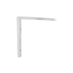 Cime - console querre universelle symtrique alu blanc 70x70mm.