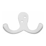 Edm - cintre double en aluminium blanc