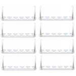 Cintre organisateur cintre pour garde - robe lot de 8 solides Cintre organisateur cintre pour garde - robe lot de 8 solides