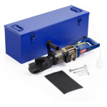 Cintreuse de barres dearmature electrique, 1500 w, machine a cintrer hydraulique portable, angle pliage ...