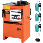 Cintreuse de barres dearmature electrique, 1700 w, machine a cintrer hydraulique 2 en 1, angle de pliage ...