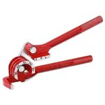 Cintreuse manuelle 3 en 1 pour tubes en cuivre et flexibles de frein, diam�tre 6 - 8 - 10 mm, 180�, rouge ...