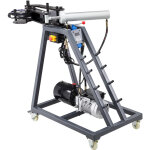 Cintreuse de tubes lectrique puissance de 750 w avec vrin hydraulique de 6 l, cintreuse mobile quipe ...