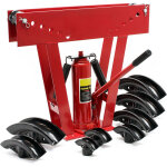 Wiltec ? cintreuse de tubes hydraulique 16 tonnes ? angle 90� ? 8 matrices en fonte pour tubes de 21, ...