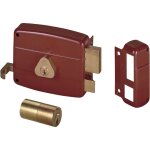 Cisa - serrure de porte  pne dormant et pne double cylindre fixe 50121 - mm. 60 sx (50121602)