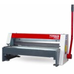 Torros - cisaille guillotine manuelle d'�tabli largeur du travail 650 mm �paisseur jusque 1, 25 mm but�e ...