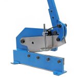 Cisaille  levier 250mm dcoupe de tle 6mm mtal acier rond plat machine manuelle atelier - xpotool