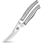 Cisailles  volaille de cuisine, ciseaux de cuisine puissants et robustes, cisailles  os de poulet, ...