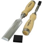 Ciseau  bois de sculpteur manche bois - 22 mm - stanley