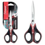 Ciseaux à gel avancés maped 17 cm - ergonomiques, pour droitiers et gauchers Ciseaux à gel avancés maped 17 cm - ergonomiques, pour droitiers et gauchers
