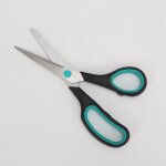 Ciseaux, lames en acier inoxydable, poign�es souples, pour la maison, le bureau et l'�cole, multi - usages, ...