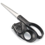 Ciseaux laser 26. 5x15x3cm, - guidage laser facilite la decoupe - id�al bricolage et petits travaux