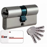 City - cylindre cavers iseo isr6 - 2 entres varies - nickel - 30 x 40 mm