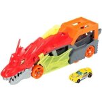 City - transporteur de dragon lanceur 2 en 1 - camion / voiture jouet - 3 ans et plus gtk42 - hot wheels ...