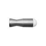 Civic - butoir mural design industrie  25 x 80 mm - argent - 88902531