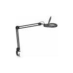 Maul - clairage à loupe à led lunette 127 mm (5 po. ) pince de table noir avec cache t Maul - clairage à loupe à led lunette 127 mm (5 po. ) pince de table noir avec cache t