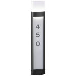 Clairage de num�ro de maison num�ro de maison led lampe d'ext�rieur �lectrique �clair�e avec num�ro de ...