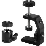 Super clamp avec rotule de trpied pince en c support de pince pour appareil photo moniteur flash lumire ...