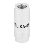 Clapet anti - retour pneumatique unidirectionnel g1 / 4  en alliage de zinc durable ka - 08