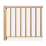 Kordo ? kit de remplissage garde - corps 1. 93m en bois ? 12 balustres et �querres de fixation ? installation ...