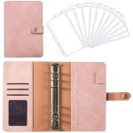 Classeur pour carnet de notes, planificateur de budget, couverture de classeur avec pochette de classeur ...