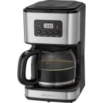 Clatronic - ka 3642 cafeti�re noir, acier inoxydable nombre de tasse=14 minuteur, �cran s991991
