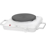 Clatronic - plaque de cuisson ekp3582 1500 w blanc