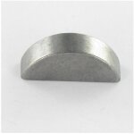 Clavette disque demie lune acier brut 5x7. 5 longueur 19 - 100 pièces Clavette disque demie lune acier brut 5x7. 5 longueur 19 - 100 pièces