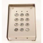 Clavier � code filaire su2sab avec touches abs et bo�tier inox en applique - 12 / 24v, 20 � 200 ma, ip65 ...