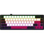 Clavier de jeu sans fil lorgar, pro, 65 % m�canique, noir et rouge, disposition en