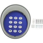 Sjlerst - clavier sans fil de porte automatique amélioré clavier sans fil de sécurité robuste à signal ... Sjlerst - clavier sans fil de porte automatique amélioré clavier sans fil de sécurité robuste à signal ...