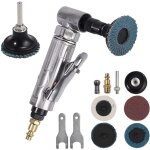Cl� � air comprim� angulaire � 90� de 1 / 4', 25000 tr / min, meuleuse pneumatique, appareil de meulage, ...