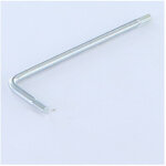 Cl� allen 6 pans de 2. 5 acier zingu� - 10 pi�ces