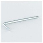 Cl� allen 6 pans de 6 corps. rond acier zingu� - 1 pi�ce
