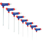 Cl�s allen poign�e en t, 2 - 10 mm, 8 pi�ces