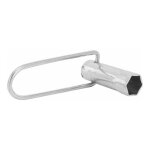 Cl  bougie 21mm x longueur 70mm universelle avec manche pliable tondeuse tracteur voiture moto scooter ...