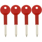 Cl�s de boulon de support de s�curit� pour serrures de porte et de fen�tre, cl� �toile de rechange de ...