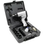 Bigb - cl� � choc / boulonneuse air comprim� en coffret 17 pi�ces