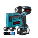 Cl� � chocs sans fil brushless 1800 nm, 3 vitesses, 1 / 2 ' boulonneuse a choc avec 2x588vf batterie ...