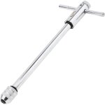 Cl� � cliquet r�glable avec poign�e en t, pour tarauds m�triques m5 - m12, cl� � cliquet avec filetage ...