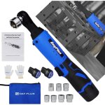 Lucn - cl� � cliquet sans fil, 3 / 8 '' 12v 40n. m cl� �lectrique � cliquet, cl� �lectrique avec lampe ...