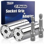 Cl� � douille universelle - 2 pi�ces cadeau pour papa / homme, coffret douille de gadget de cl� � cliquet ...