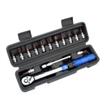 Cl� dynamom�trique 1 / 4 po 2 - 24 nm r�glable kit d'outils de r�paration v�lo ensemble � main